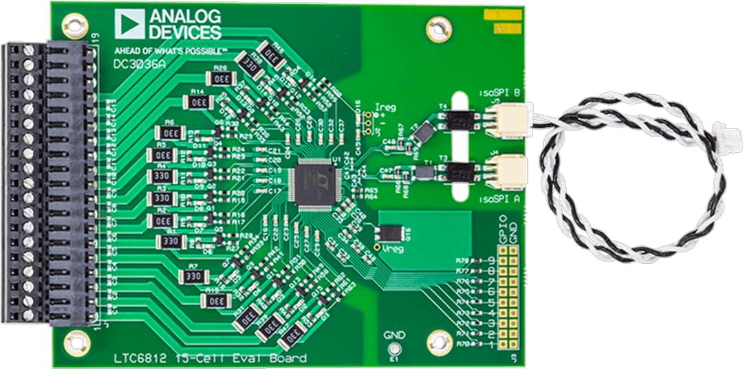 Analog Devices Inc. LTC6812-1 DC3036A-Demonstrationsboard