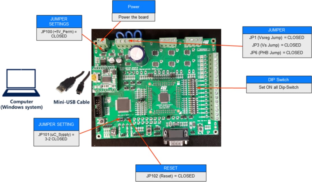 STMicroelectronics EVAL-L99DZ200 Evaluierungsboard