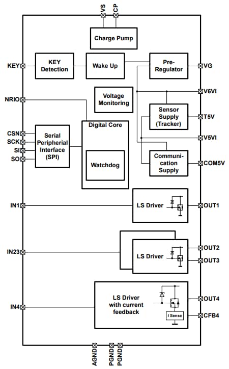 Infineon Technologies TLE8082ES Begleit-IC