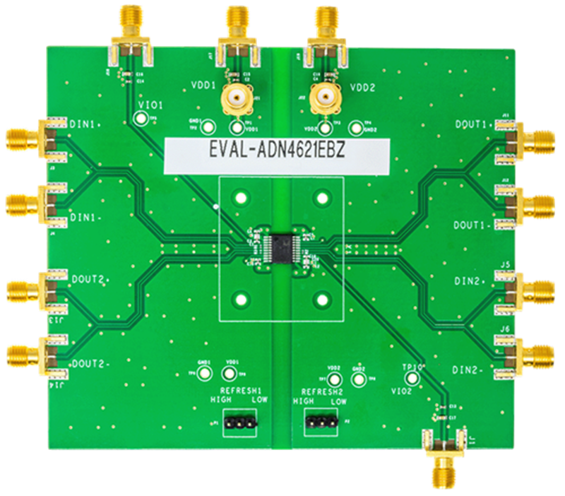 Technische Zeichnung - Analog Devices Inc. EVAL-ADN4620EBZ/EVAL-ADN4621EBZ Evaluierungsboards