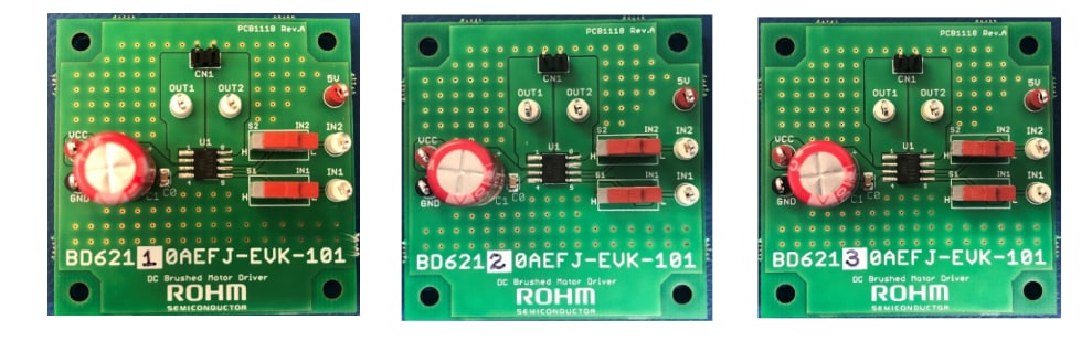 ROHM Semiconductor BD621x0AEFJ Evaluierungsboards