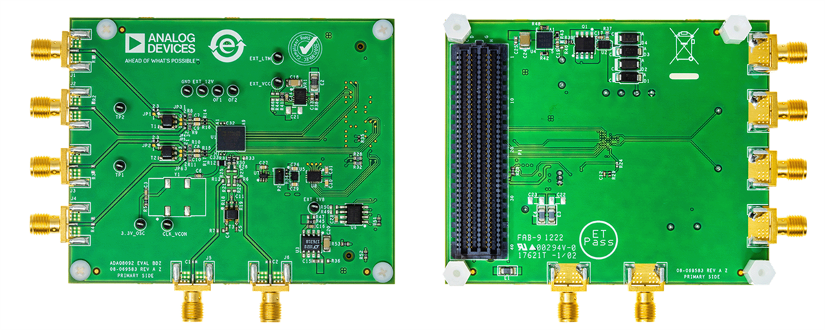 Analog Devices Inc. EVAL-ADAQ8092-FMCZ Evaluierungsboard