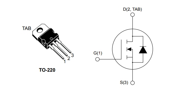 Applikations-Schaltungsdiagramm - STMicroelectronics STP60N043DM9 MDmesh DM9 Leistungs-MOSFET