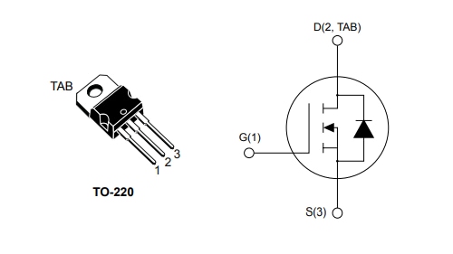 Applikations-Schaltungsdiagramm - STMicroelectronics STP65N045M9 MDmesh M9 Leistungs-MOSFET