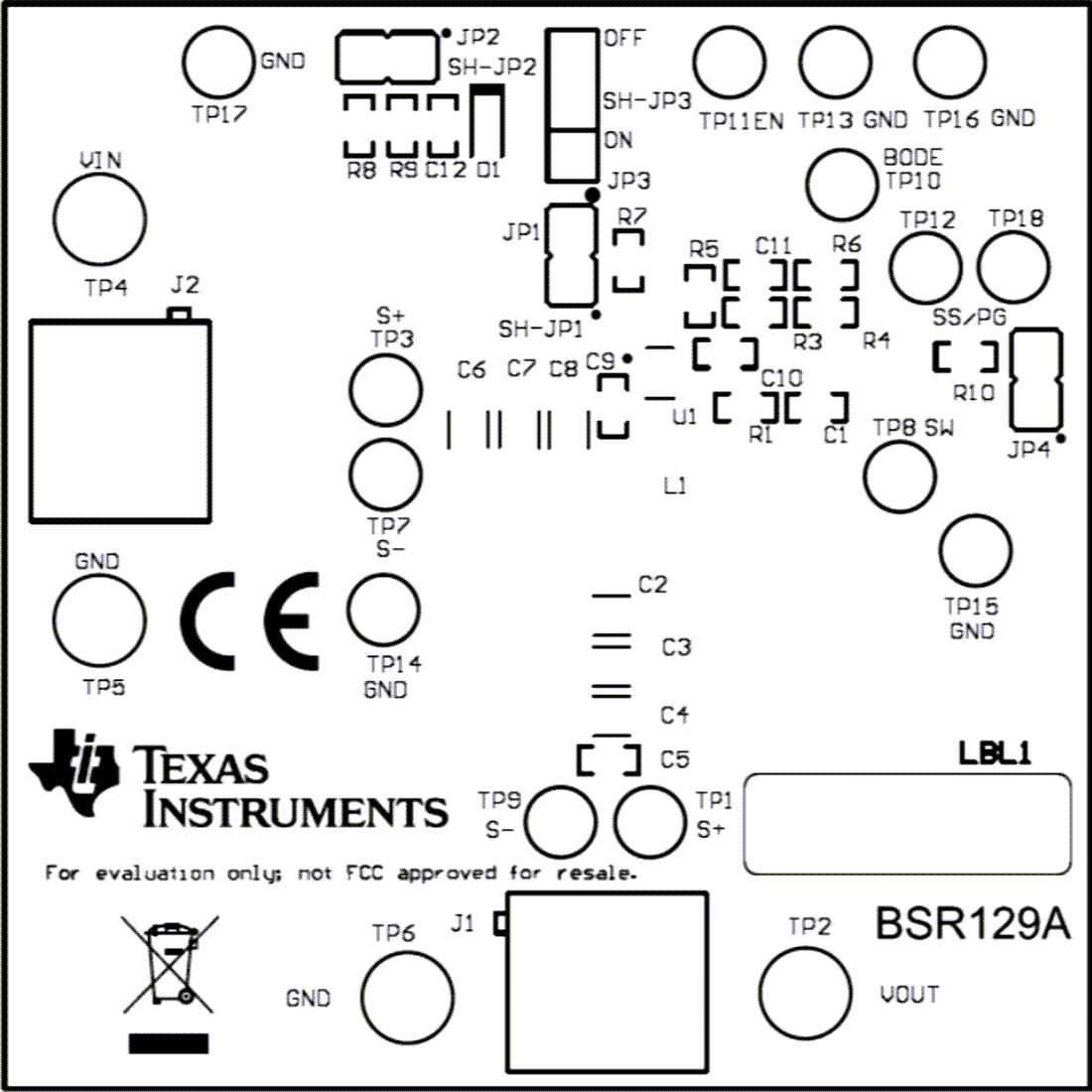 Texas Instruments TPS62933EVM Wandler-Evaluierungsmodul (EVM)