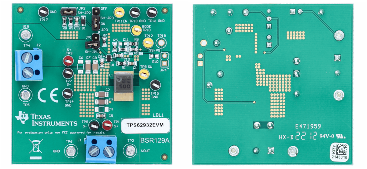 Texas Instruments TPS62932EVM Evaluierungsmodul