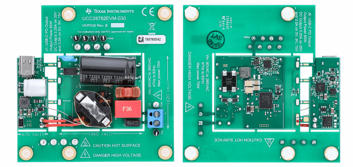 Texas Instruments UCC28782EVM-030 Evaluierungsmodul
