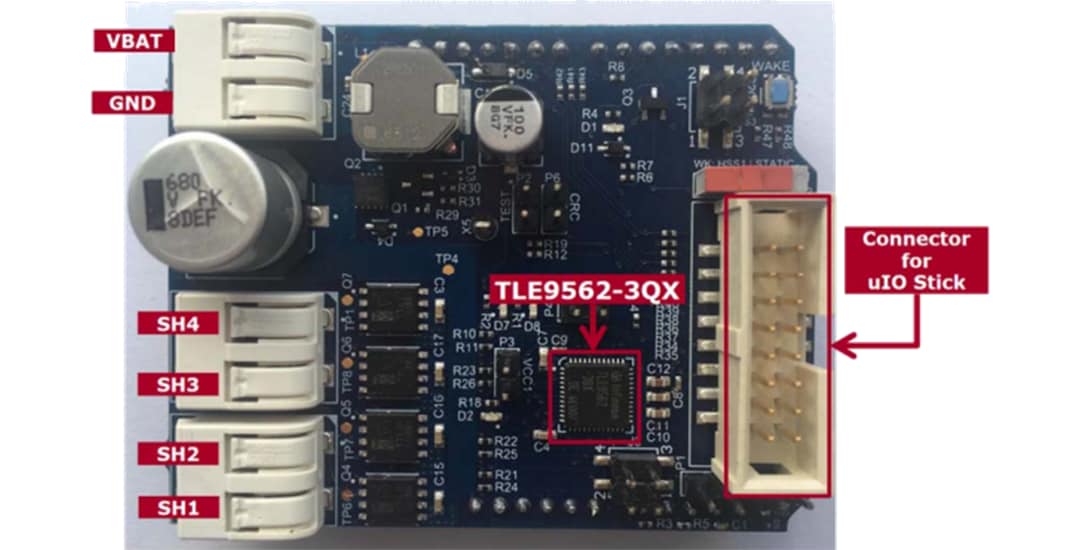 Infineon Technologies MOTIX™ DCSHIELD_TLE956X Motorsteuerungsabschirmung