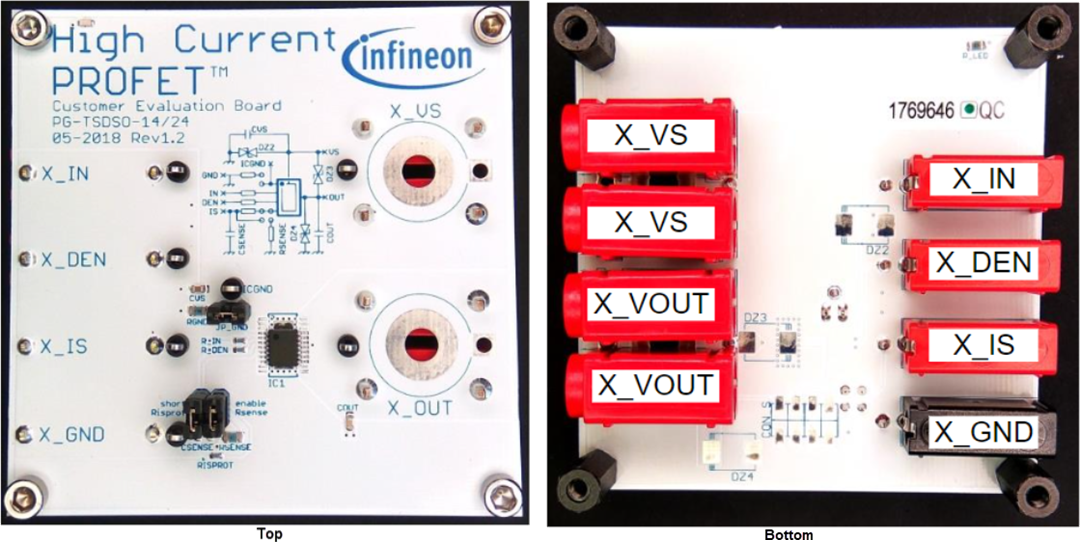 Infineon Technologies BTS7002-1EPPEB PROFET+2-Evaluierungsboard