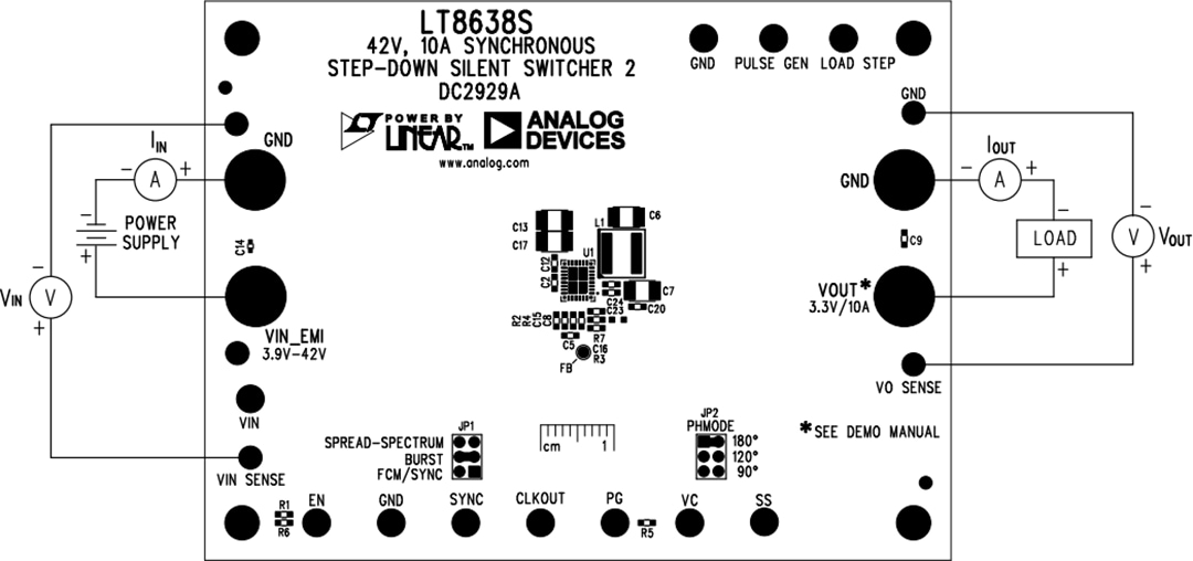 Analog Devices Inc. LT8638S DC2929A-Demonstrationsboard