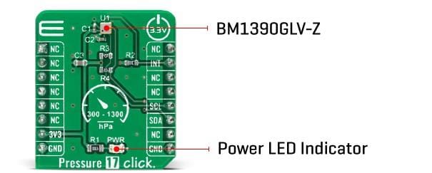 Mikroe Pressure 17 Click