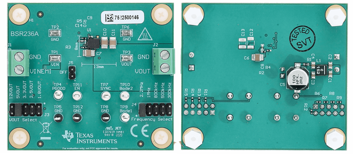 Texas Instruments TPSM33625EVM Evaluierungsmodul