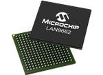 Microchip Technology LAN9662 TSN-Gigabit-Ethernet-Switch mit 4 Anschlüssen
