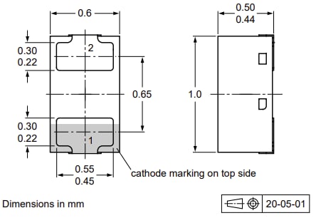 Nexperia BAT46LS-Q Allzweck-SCHOTTKY-Diode