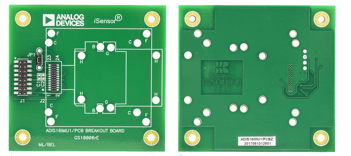 Analog Devices Inc. ADIS16IMU1/PCBZ Breakout-Board