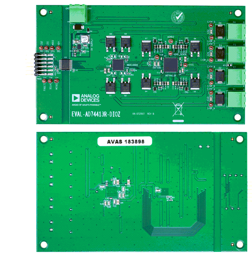 Analog Devices Inc. EVAL-AD74413R-DIOZ Evaluierungsboard