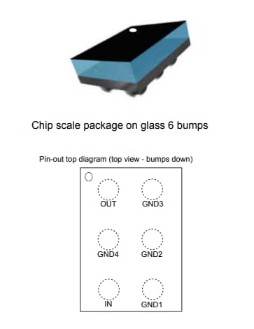 STMicroelectronics MLPF-WB-01D3 2,4 GHz Tiefpassfilter