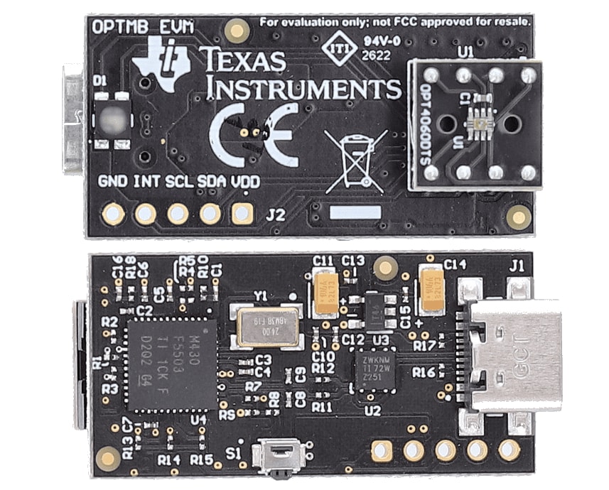 Texas Instruments OPT4060DTSEVM Evaluierungsmodul