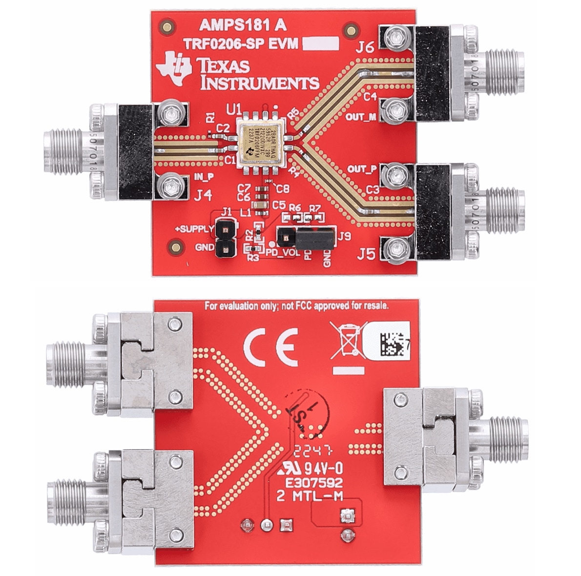 Texas Instruments TRF0206EVM-CVAL Evaluierungsmodul