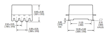 Tabelle - Bourns SM91536AL BMS-Signaltransformator