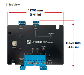 Tabelle - Littelfuse AF0025 Lichtbogenerkennungsrelais