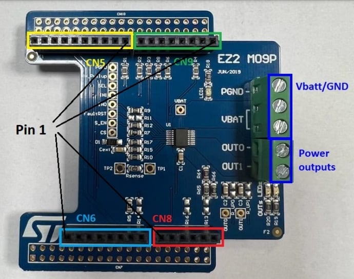 STMicroelectronics VND9012AJ Evaluierungsboard