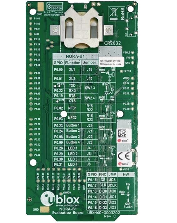 u-blox EVK-NORA-B12x Evaluierungskits