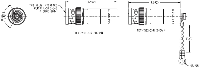 Trompeter / Cinch Connectivity Solutions MIL-STD-1553B-Anschlüsse