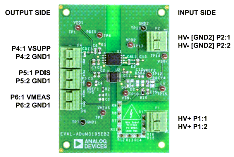 Analog Devices Inc. EVAL-ADUM3195 Evaluierungsboard
