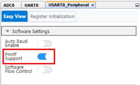 Microchip Technology Druck-Demo mit AVR64DD32