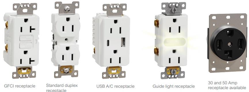 Schneider Electric Square D™ X-Serie Verkabelung-Bauteile