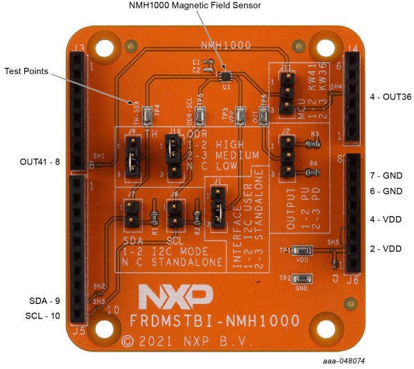 NXP Semiconductors FRDMSTBI-NMH1000 Abschirmungs-Platine