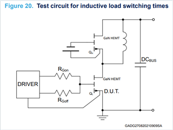 Applikations-Schaltungsdiagramm - STMicroelectronics SGT65R65AL e-Modus PowerGaN-Transistor