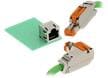 Feldinstallierbare RJ45-Kabelsteckverbinder