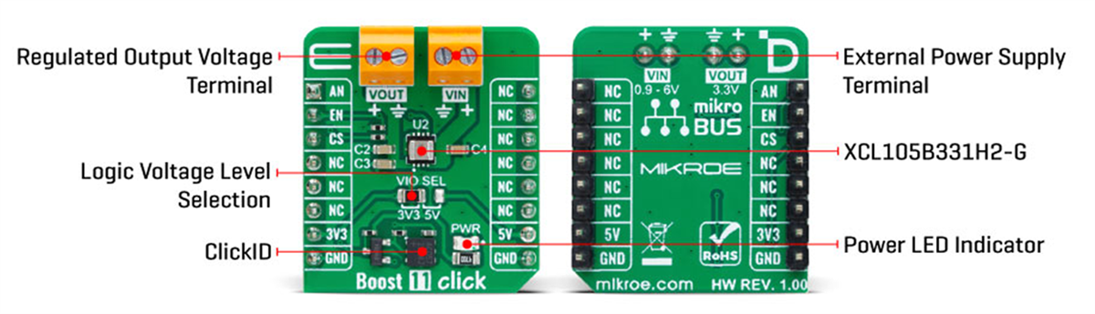 Mikroe MIKROE-6061 Boost 11 Click
