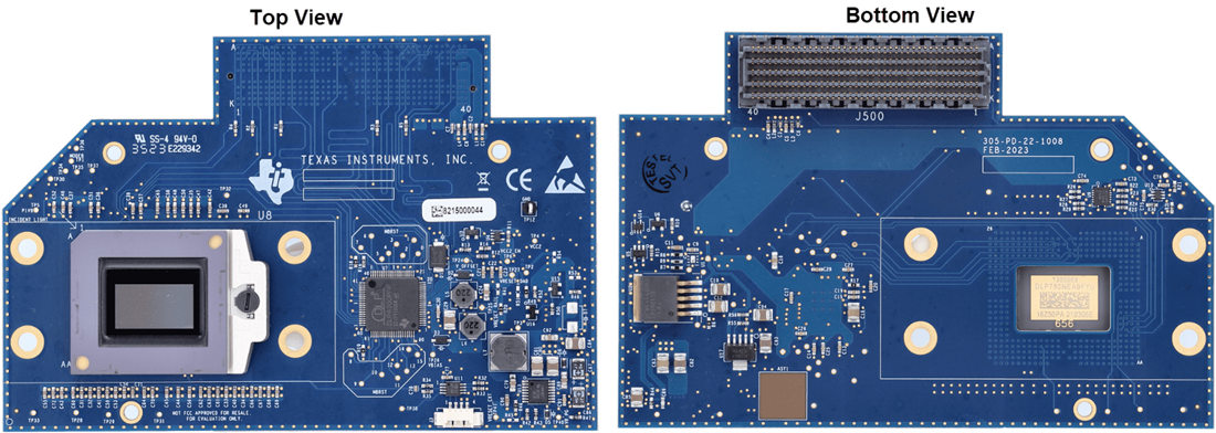 Technische Zeichnung - Texas Instruments DLP780NEEVM DMD-Evaluierungsmodul (EVM)