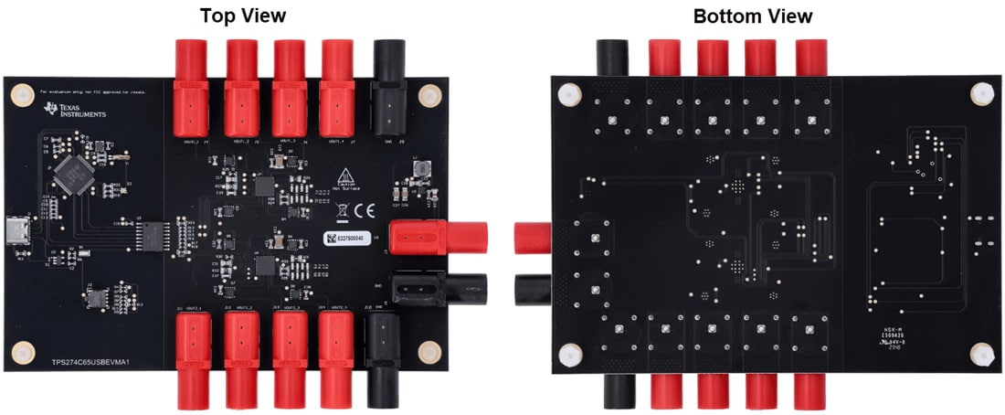 Technische Zeichnung - Texas Instruments TPS274C65USBEVM Schalter-Evaluierungsmodul (EVM)