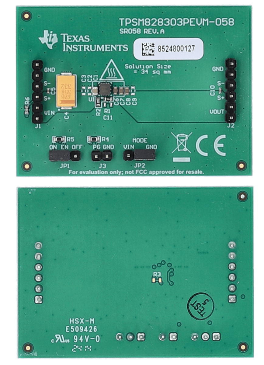 Texas Instruments TPSM828303PEVM-058 Evaluierungsmodul