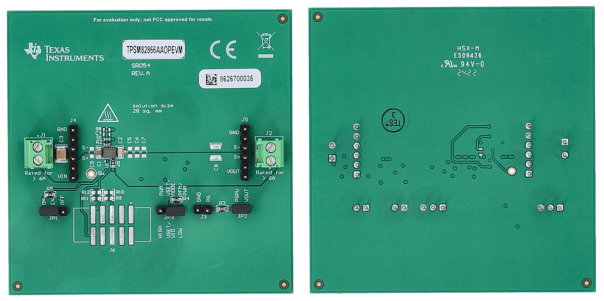 Texas Instruments TPSM82866 MagPack™-Auswertungsmodule