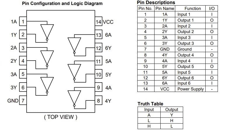 Applikations-Schaltungsdiagramm - ROHM Semiconductor BD74C04FV-C Hex-Wechselrichter für Fahrzeuganwendungen