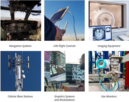 Infografik - Molex EMI-gefilterte D-Sub-Steckverbinder mit hoher Dichte