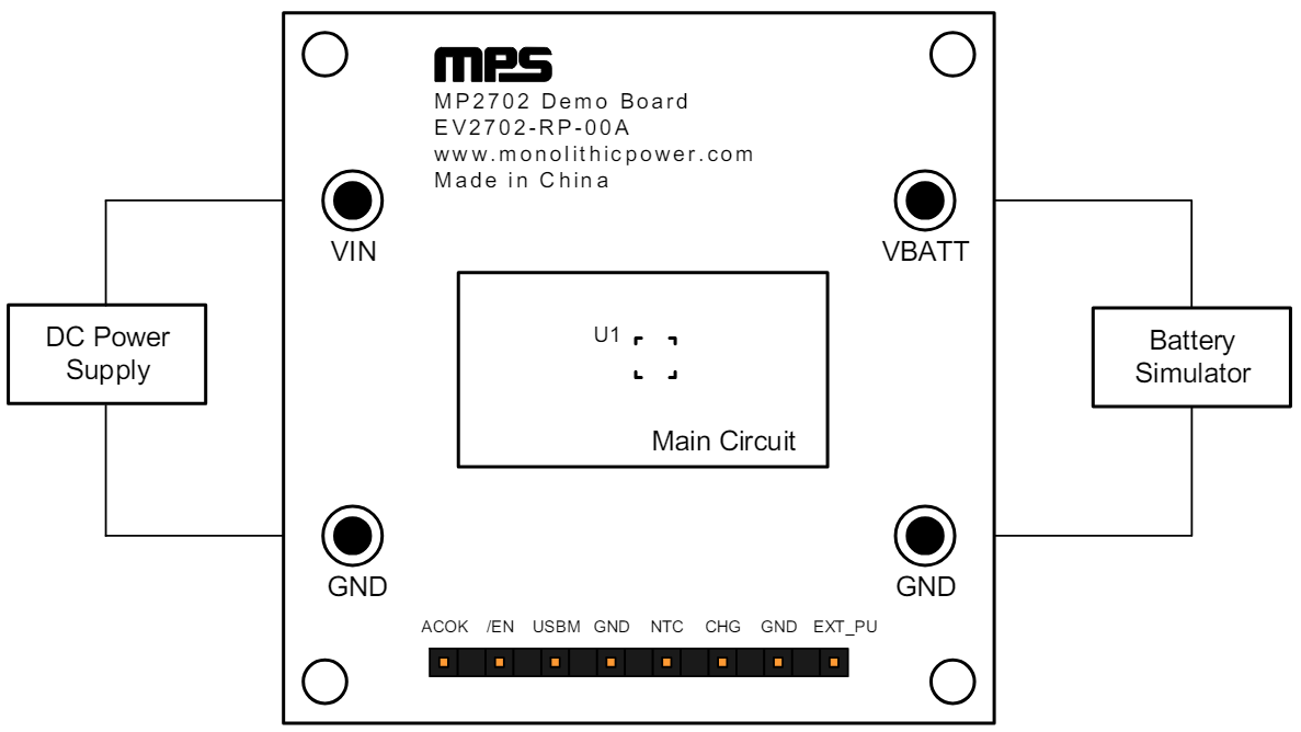 Monolithic Power Systems (MPS) EV2702-RP-00A Evaluation Board