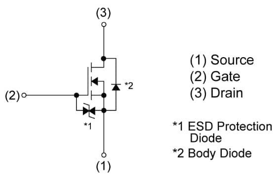 ROHM Semiconductor BSS138WAHZG Kleinsignal-n-Kanal-MOSFET mit 60 V und 310 mA