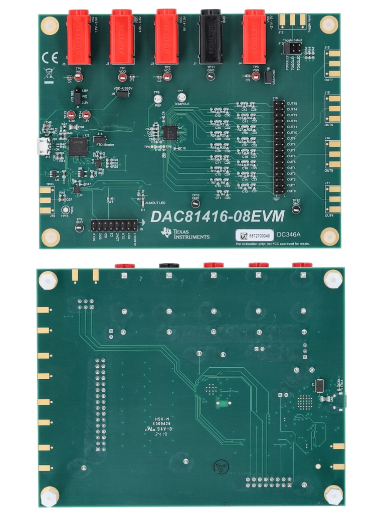 Texas Instruments DAC81416-08EVM Evaluierungsmodul