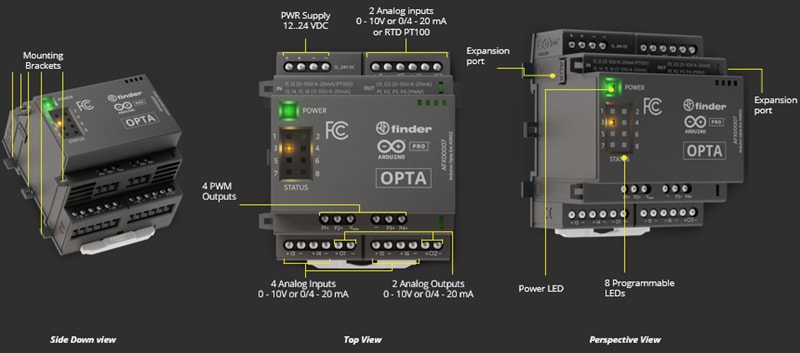 Arduino Pro Opta® Analog-Erweiterungskit A0602