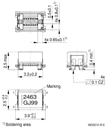 EPCOS / TDK ADF32T Daten- und Signalleitungsdrosseln