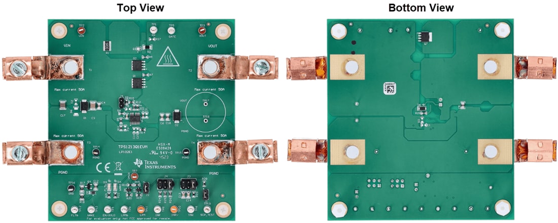 Schaltungsanordnung - Texas Instruments TPS1213Q1EVM Treiber-Evaluierungsmodul (EVM)