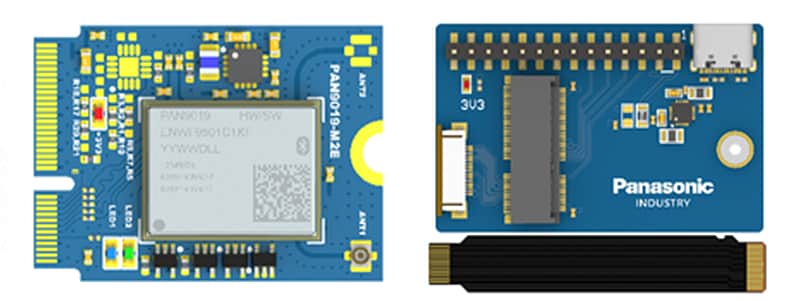 Tabelle - Panasonic Industrial Devices PAN9019/PAN9019A Evaluierungskits