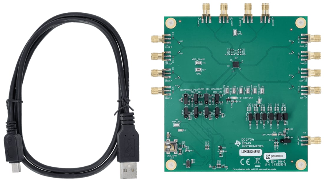 Texas Instruments LMKDB1204EVM Evaluierungsmodul (EVM)
