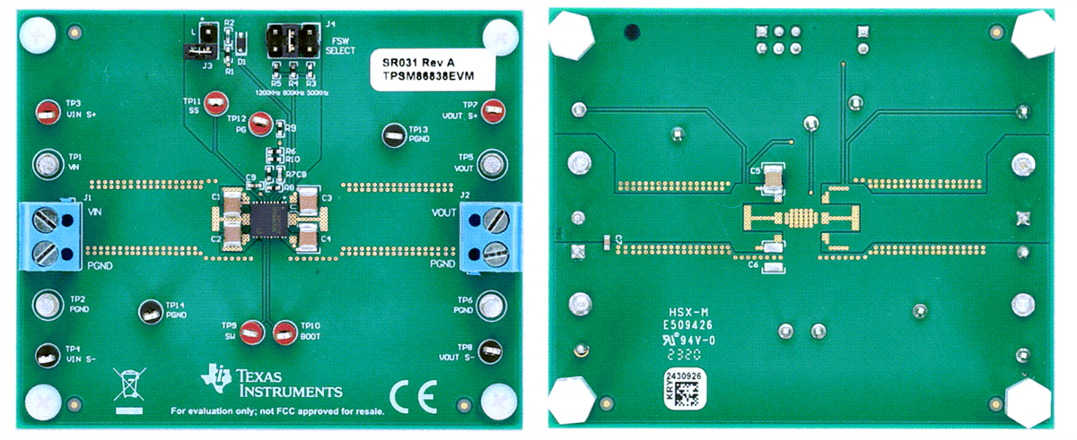Texas Instruments TPSM86838EVM Evaluierungsmodul